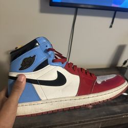 Jordan 1 Fearless Unc Chicago