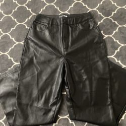 Fashion nova Leather Jeans 