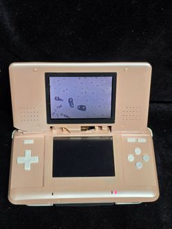 Nintendo DS OG Console Pink - NTR-001 Tested/ For Parts Broken