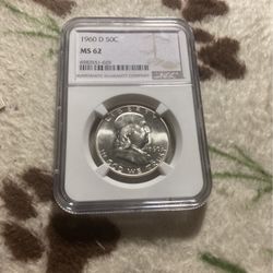 Silver Benjamin Franklin Half Dollar 