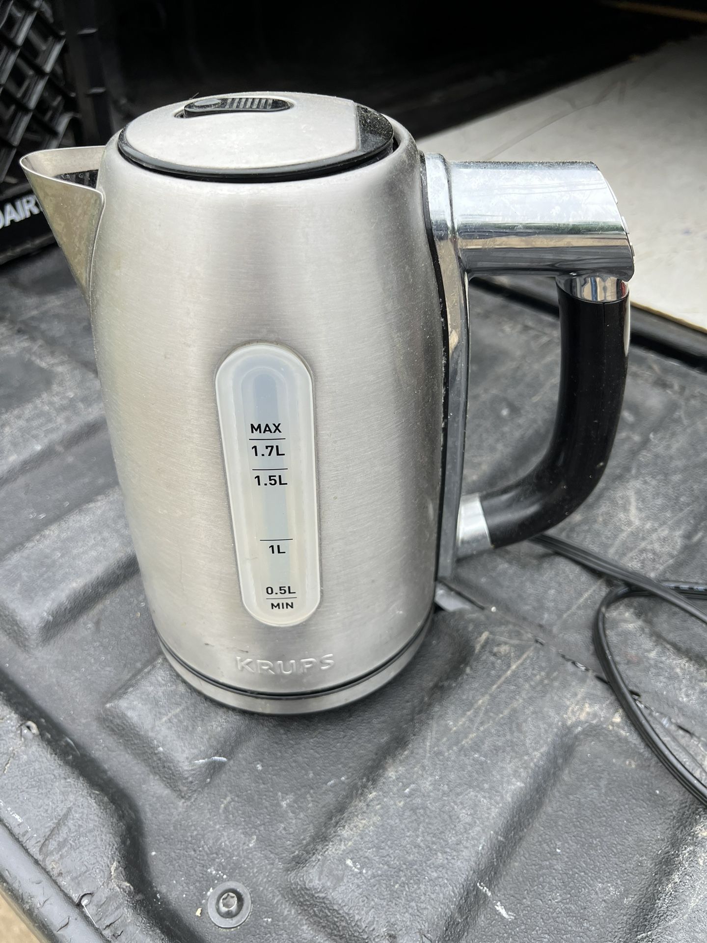 Krups Cool Touch Stainless Steel Electric Kettle