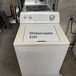 Whirlpool Washer 