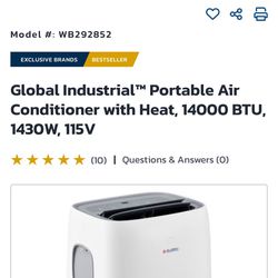 Portable AC Unit With Wifi 