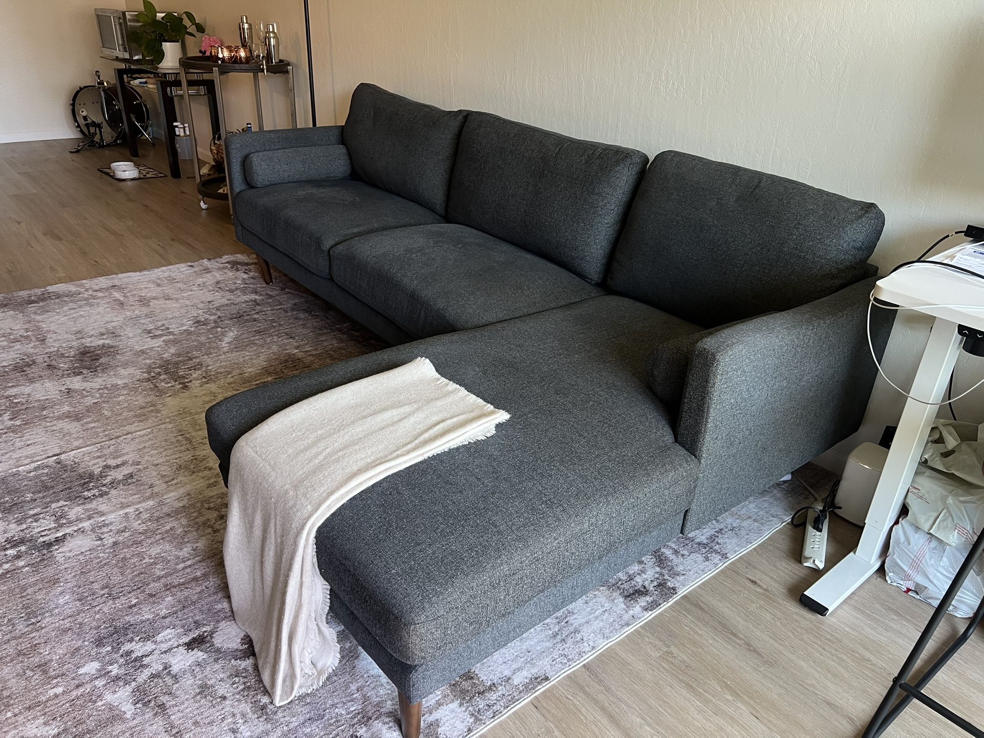 3-Piece Sectional Couch For Sale (Wayfair)