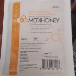 Medihoney With Calcium Alginate Dressing