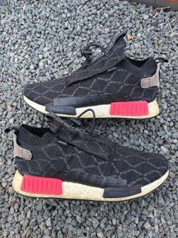 adidas NMD TS1 Gore-Tex Core Black Shock Red Size 11M 12.5W