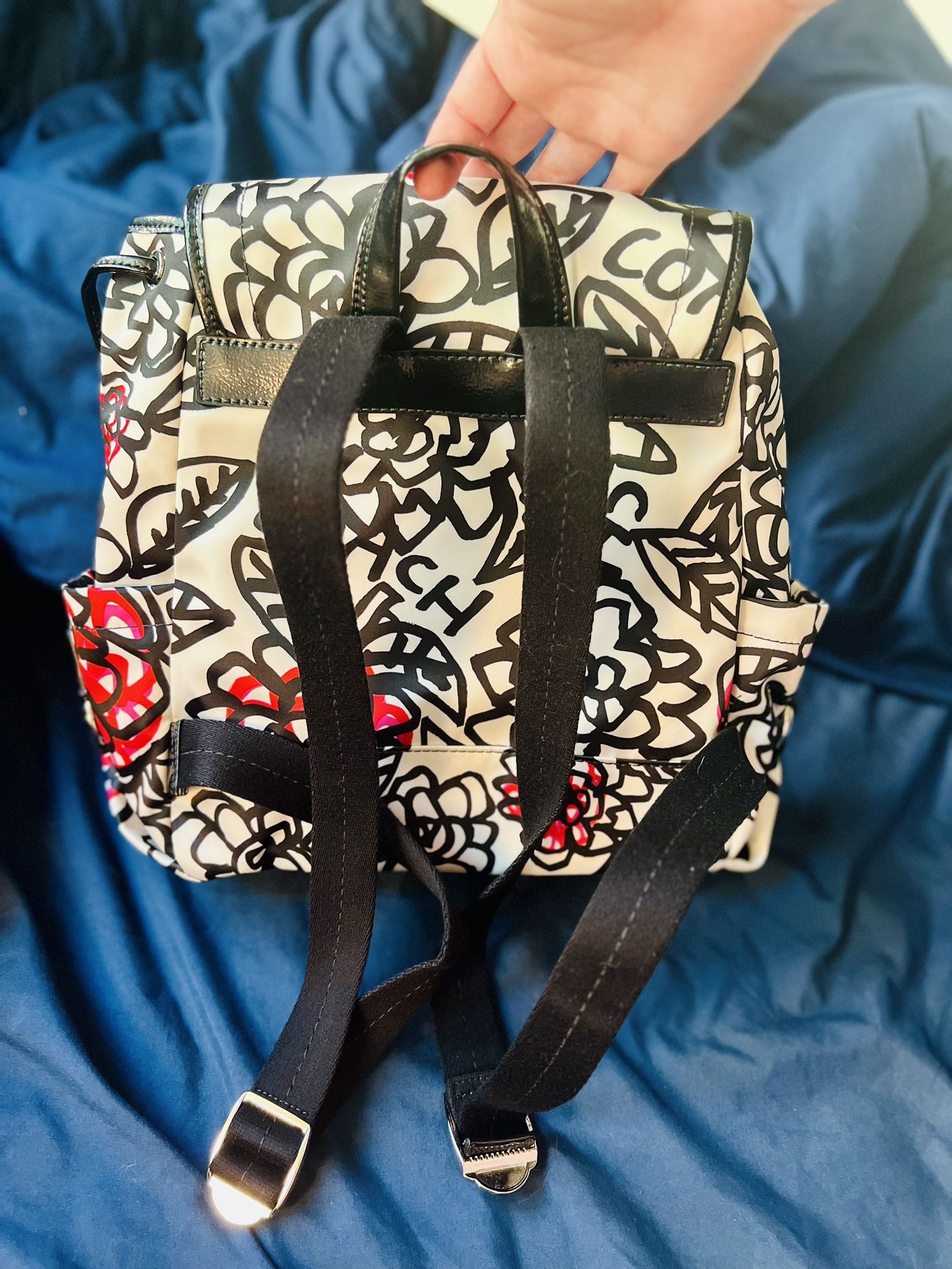 Coach Poppy Daisy Flower Backpack Coach Poppy Daisy Flower Backpack