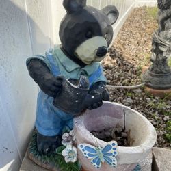 Small teddy bear pot
