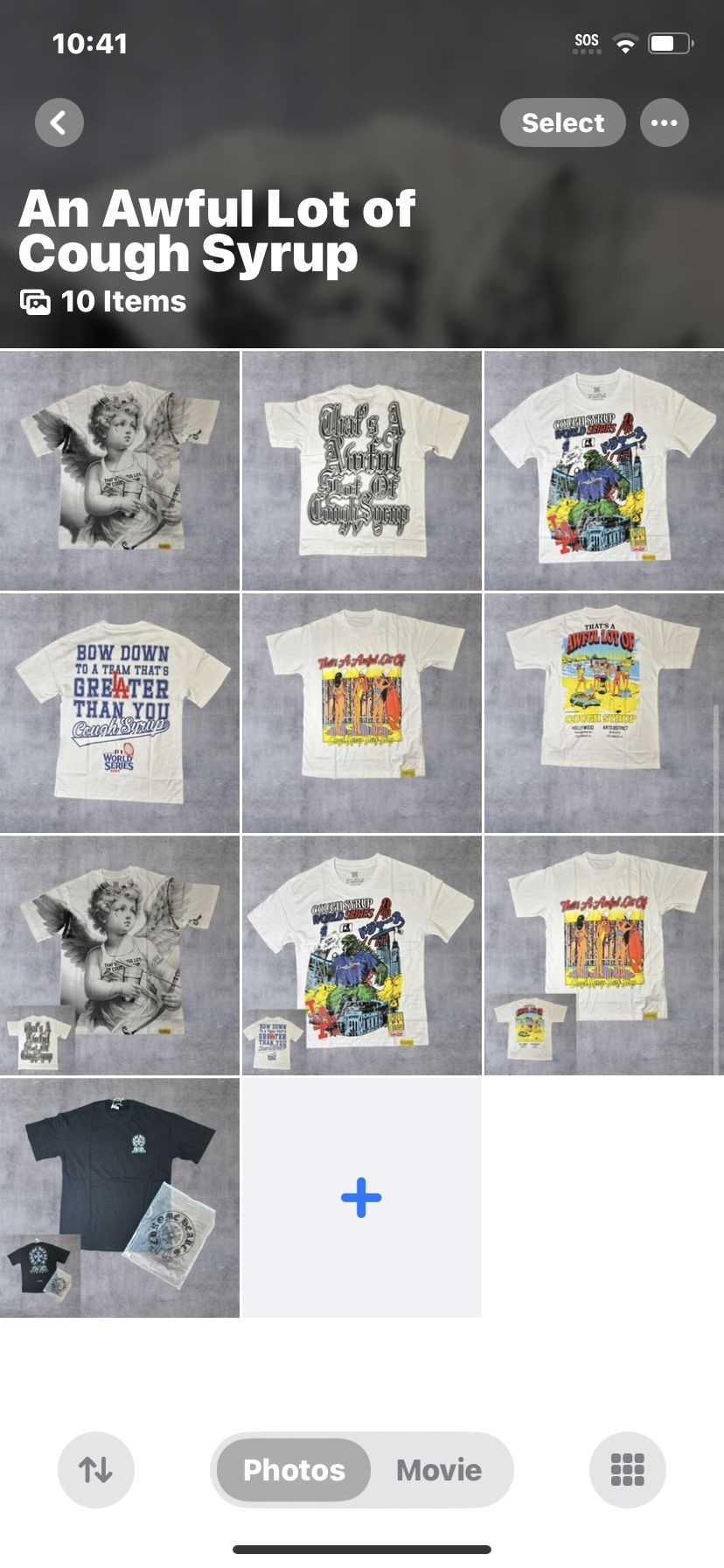 An Awful Lot Of Cough Syrup Tees (Variety)