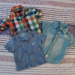3 Button Up Shirts