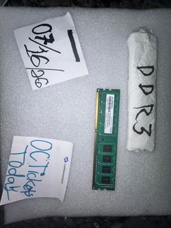 4GB DDR3 Desktop RAM – PC3-12800U – Tested & Working