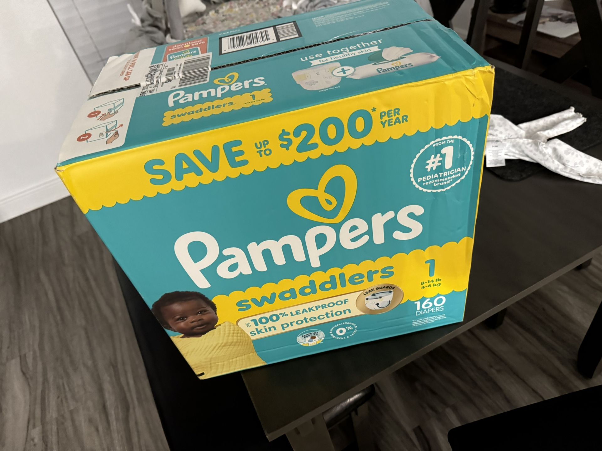Size 1 Pampers 