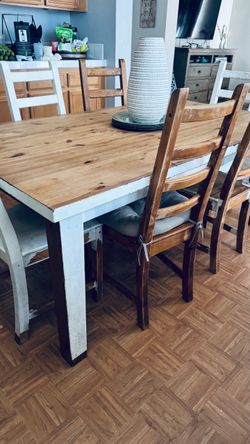 Wood table