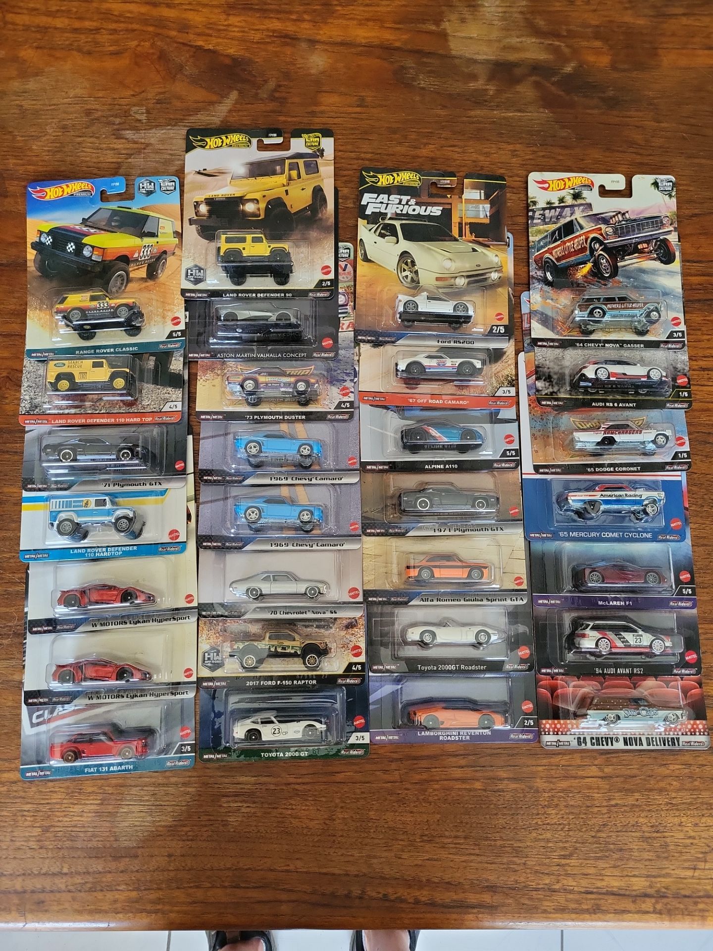 Hot wheels premiums