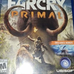 Used Farcry Primal Ps4 Disc Game 