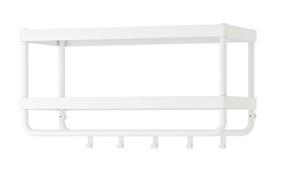IKEA MACKAPÄR Hat & Coat Rack – White – East Harlem