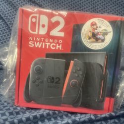 Nintendo Switch 2 Mario Kart World Bundle - Brand New Sealed