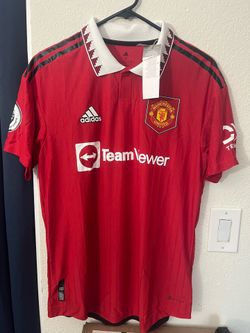2022/23 Adidas Manchester United Authentic Home Soccer Jersey Red Ronaldo 7 CR7
