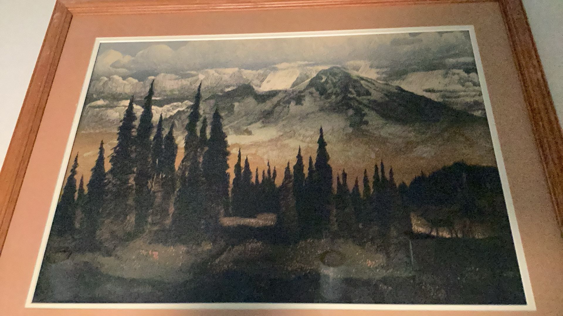 Elton Bennett Print Signed