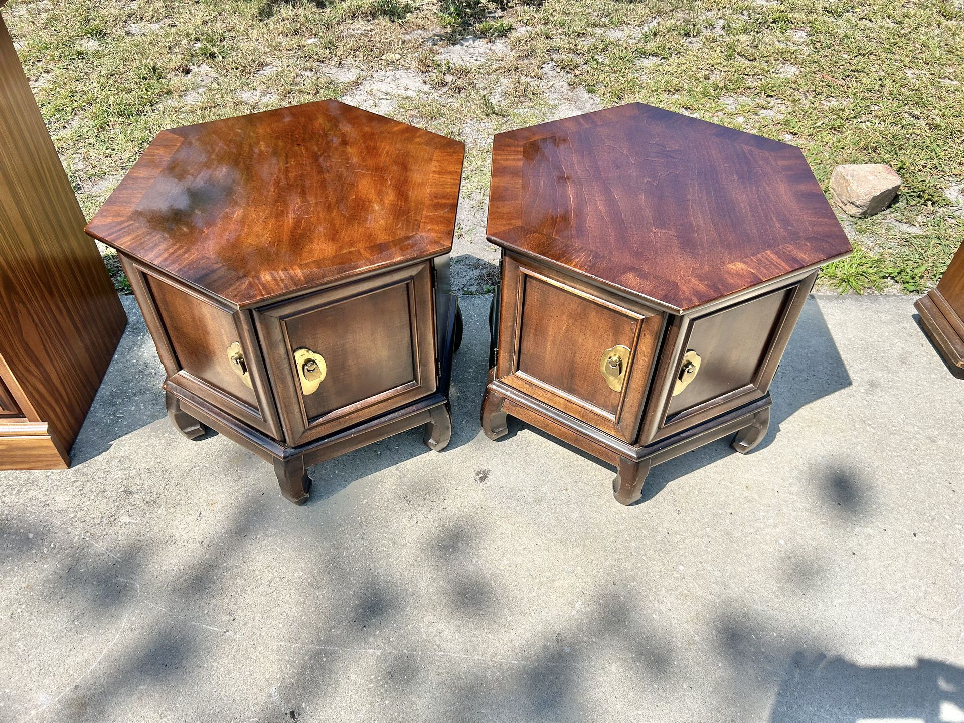 Pair Of End Tables 