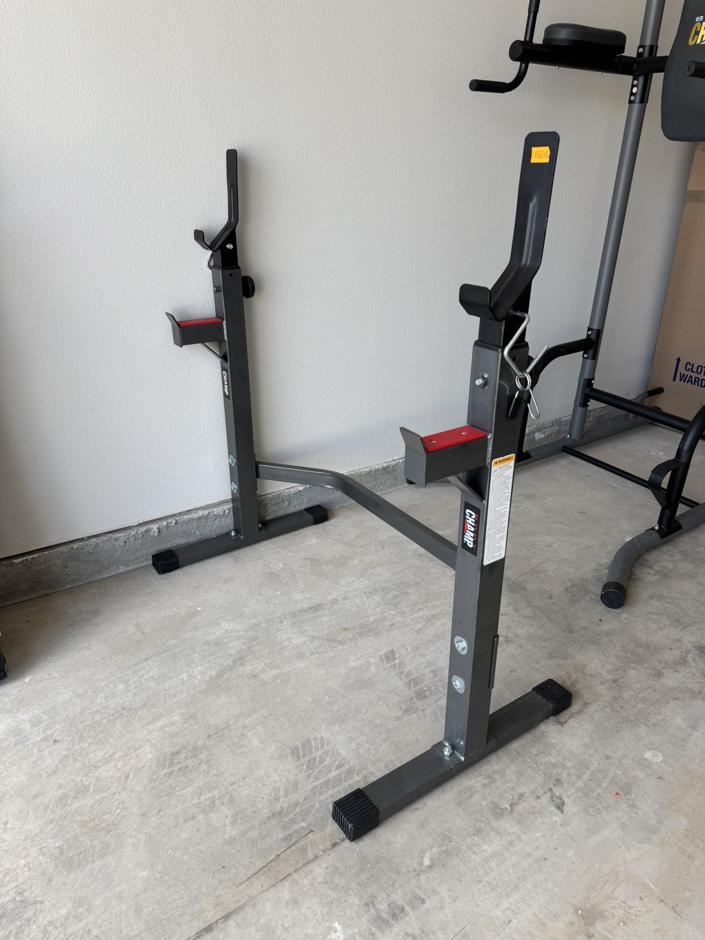Standard Barbell, Olympic Hex Bar, Rack