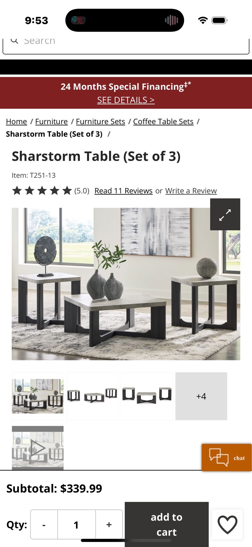 Coffee And Two End Tables