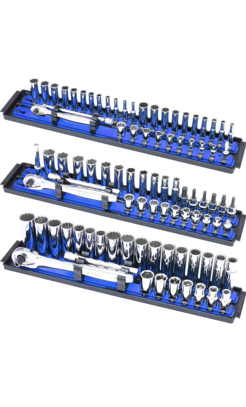 Ernst Socket Boss 3-pack tool socket holders organizer