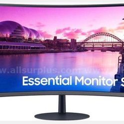 Samsung S39C 32" FHD 75Hz Curved Monitor (HDMI) - Black 
