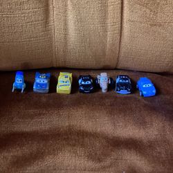 Disney Pixar Cars Mini Racers Lot Of 7 (read The Description)