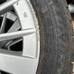 16” Subaru Wheels  with tires 205/55R/16