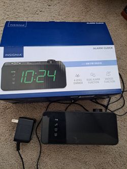 Brand new insignia alarm clock