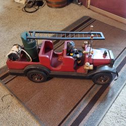 Antique Toy Fire Truck (large Size)