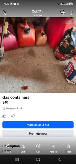 Plastic Gas Containers