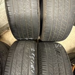 Tires 225/45r18 & 255-40r18 Bridgestone