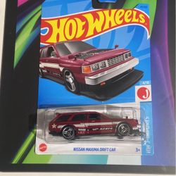 Hot Wheels Nissan Maxima Drift Car