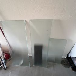 Glass Panel Shelves
