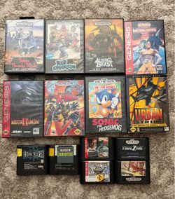 Sega genesis games 25 each