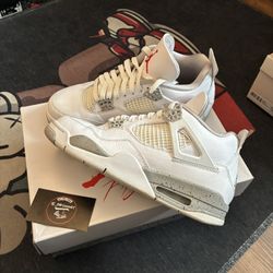 Jordan 4 White Oreo Sz 9