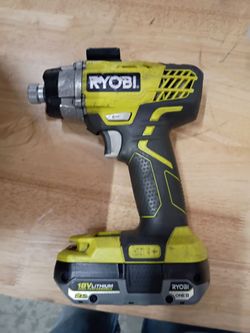 Ryobi 18V Cordless Impact Driver with Battery