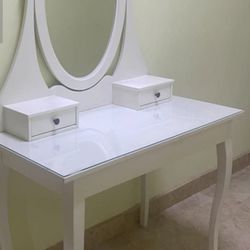 IKEA - HEMNES

Dressing table with mirror, white, 39

3/8x19 5/8"