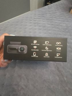 Pelsee S1 Pro Native 4K + 4K Dash Cam Front and Rear, 128GB Card Included