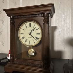 Mack Trucks Wooden Howard Miller Mantle Clock