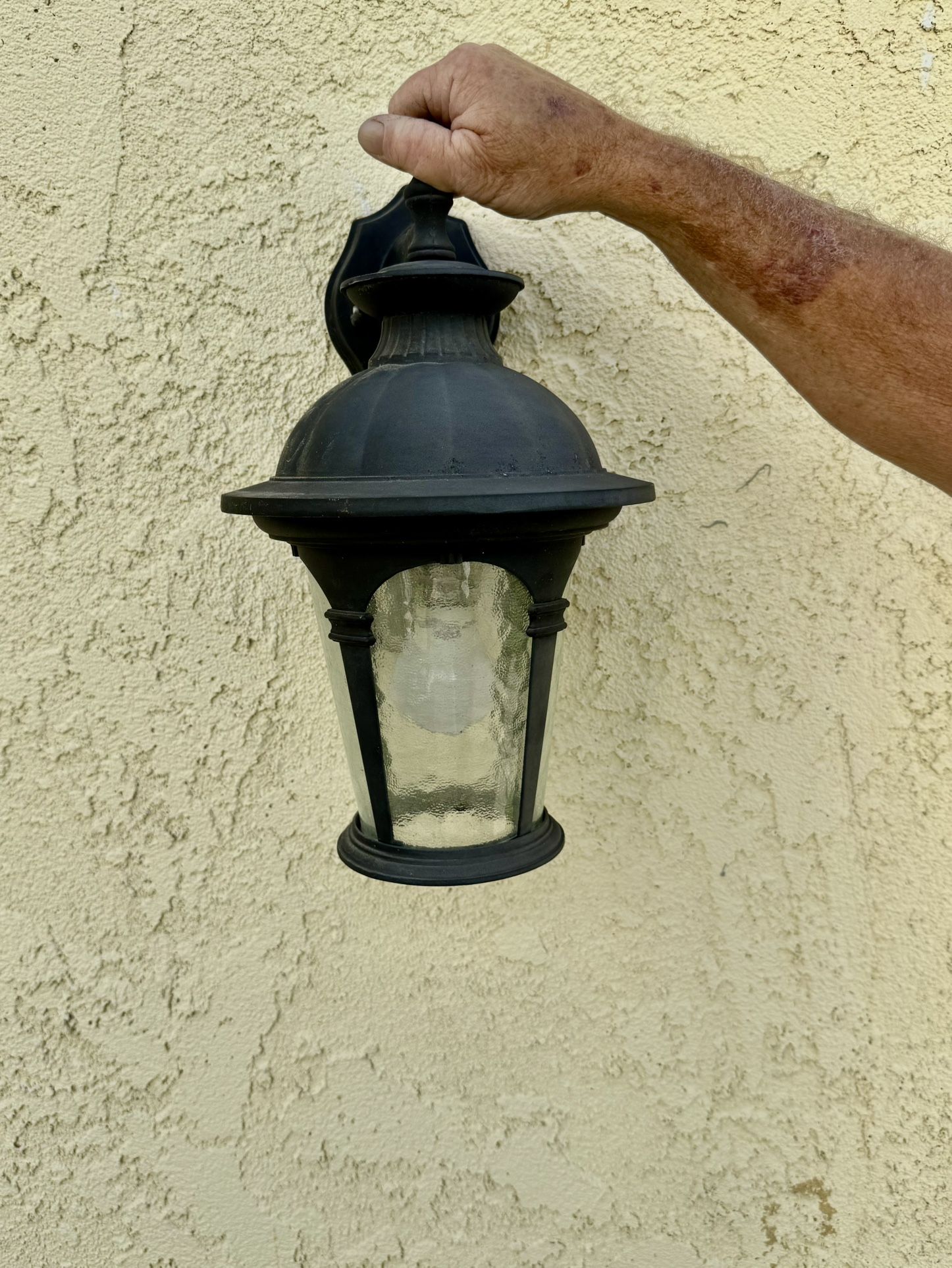 Wall Lantern Outdoor 16” Tall Matt Finish