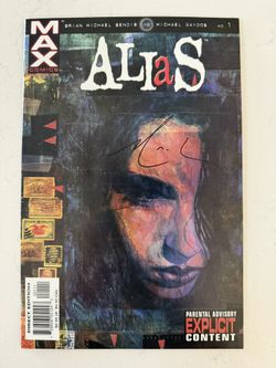 Alias #1 - 1st Appearance By Jessica Jones - Signed By David Mack HIGH GRADE