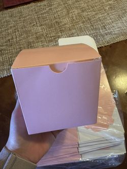 Pink Cupcake/ Dessert Container