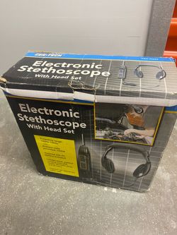 Cen-Tech Electronic Stethoscope with Head Set