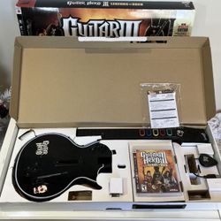Ps3 Guitar Hero 3 With Dongles Extra Guitar 