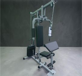 New home gym still in the crate or box
