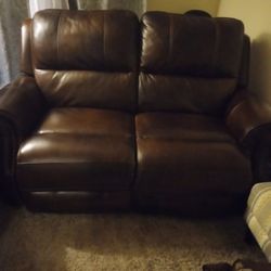 Leather Couch Jerome's Furniture 