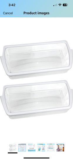 3 Pack Refrigerator Door Shelf Replacement 